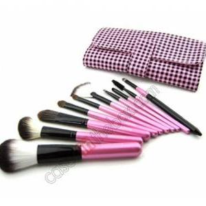 10 Pcs Animal Wool Makeup Brush Set Professional..